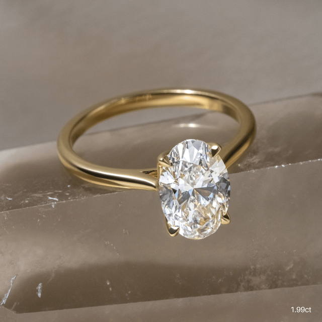 Aerin Yellow Gold Engagement Ring