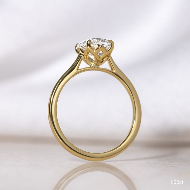 Aerin Yellow Gold Engagement Ring