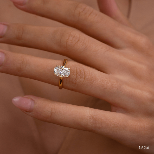 Aerin Yellow Gold Engagement Ring
