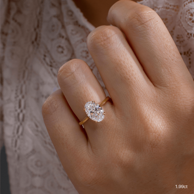 Aerin Yellow Gold Engagement Ring
