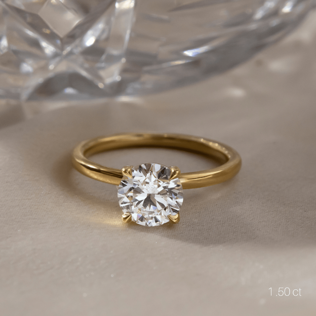Una Yellow Gold Engagement Ring