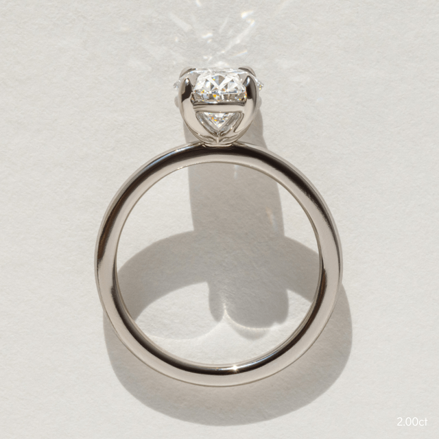 Una Platinum Engagement Ring