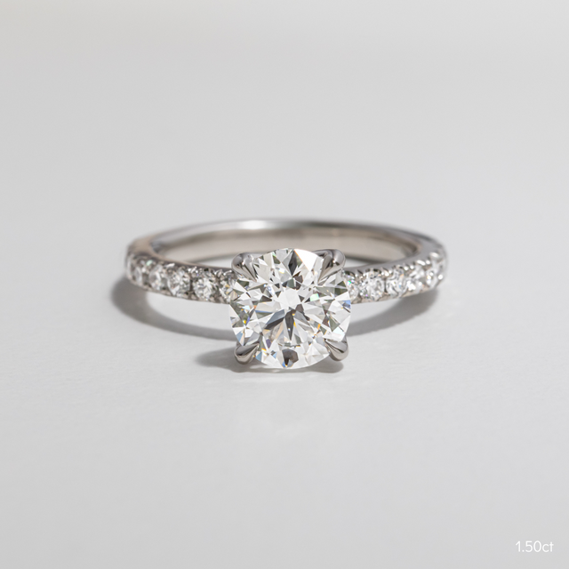Delaila White Gold Engagement Ring