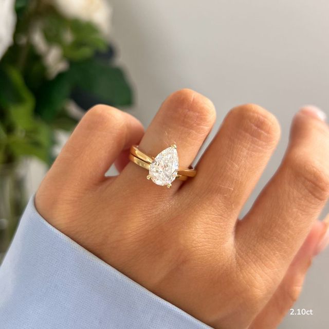 Serena Yellow Gold Solitaire Engagement Ring