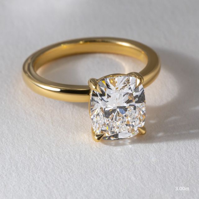 Una Yellow Gold Engagement Ring
