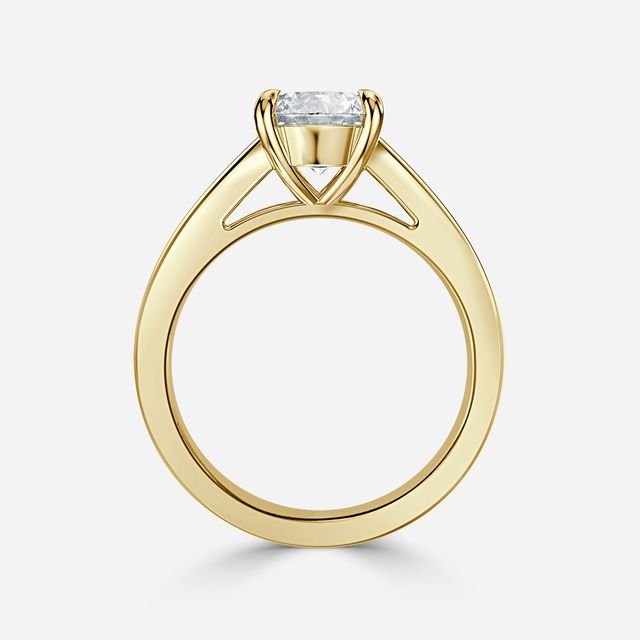 Neto Yellow Gold Engagement Ring
