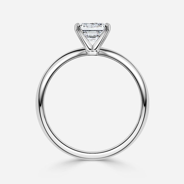 Hazel Platinum Solitaire Engagement Ring