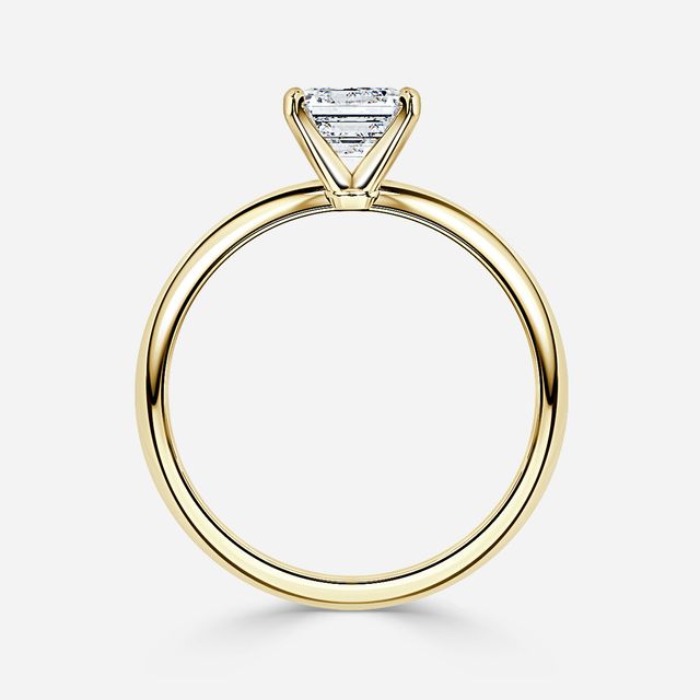 Hazel Yellow Gold Engagement Ring