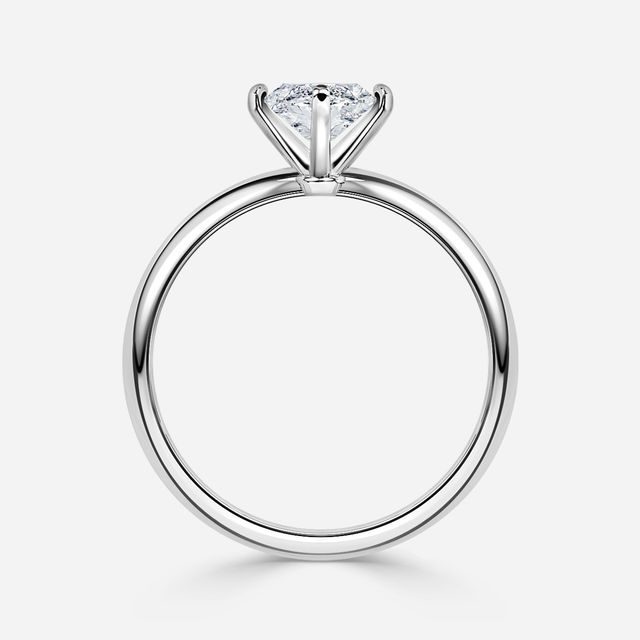 Hazel White Gold Solitaire Engagement Ring