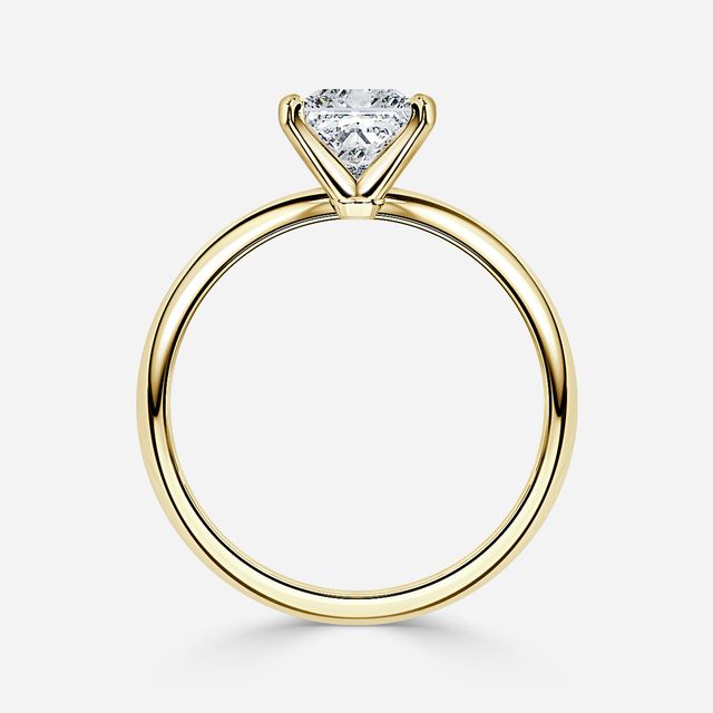 Hazel Yellow Gold Engagement Ring