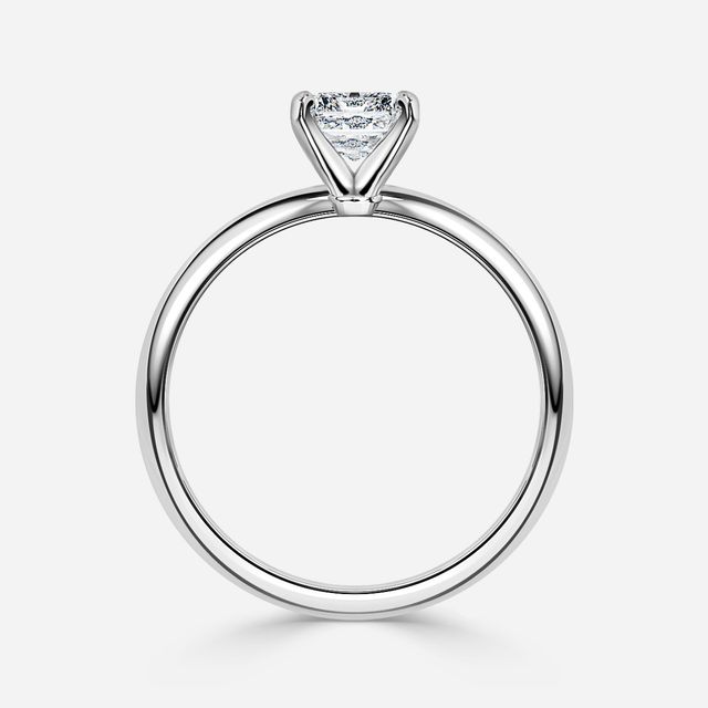 Hazel Platinum Solitaire Engagement Ring