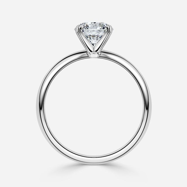 Hazel White Gold Solitaire Engagement Ring