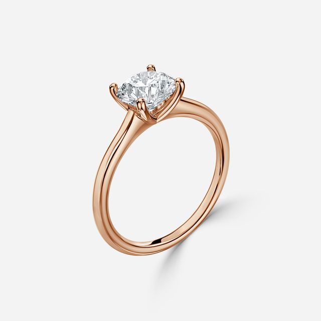 Melanie Rose Gold Engagement Ring