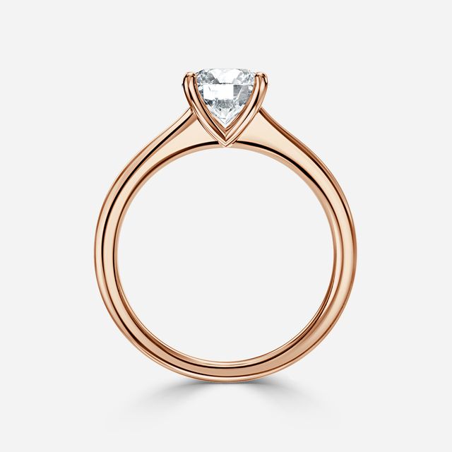 Melanie Rose Gold Engagement Ring