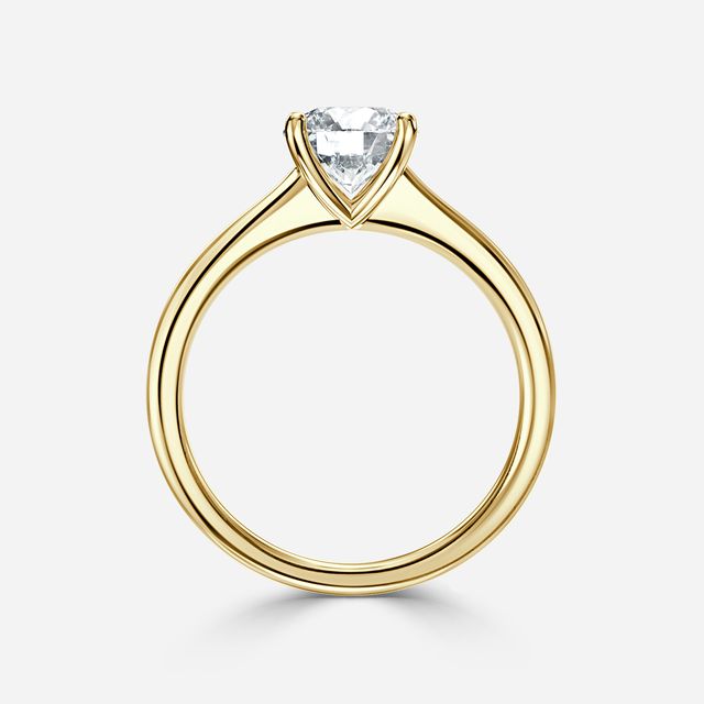 Melanie Yellow Gold Engagement Ring
