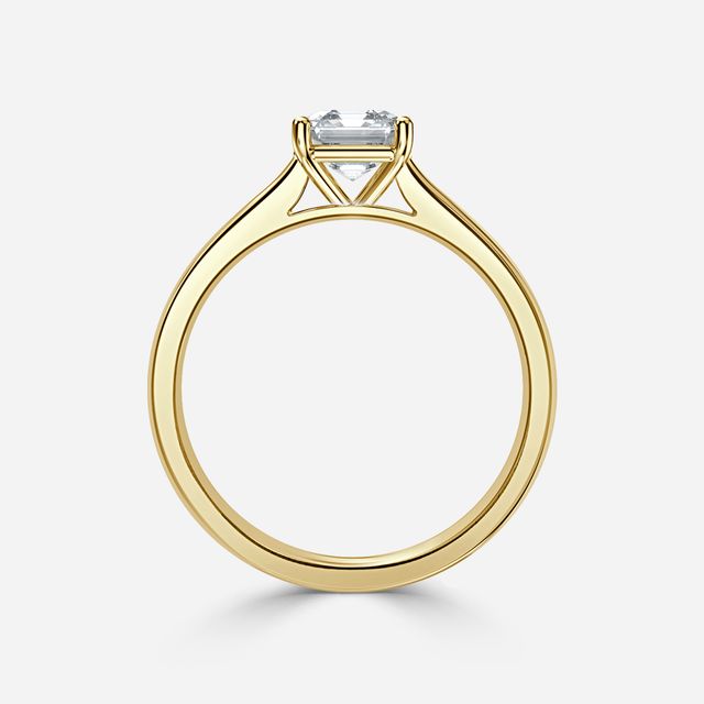 Serena Yellow Gold Solitaire Engagement Ring