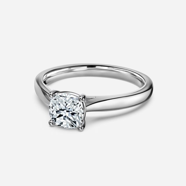 Serena White Gold Solitaire Engagement Ring