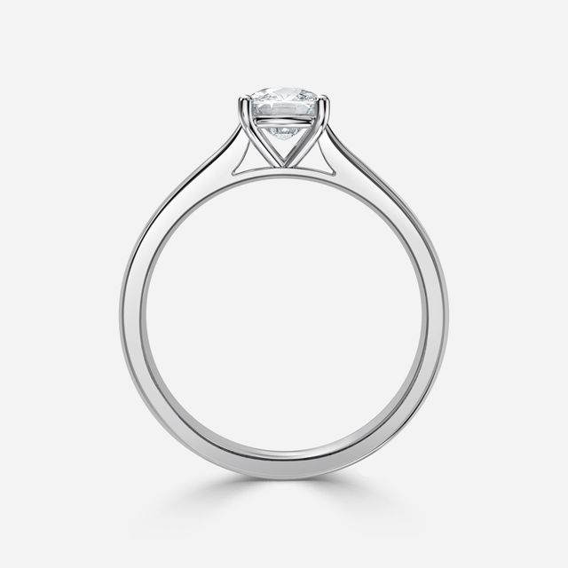 Serena White Gold Solitaire Engagement Ring