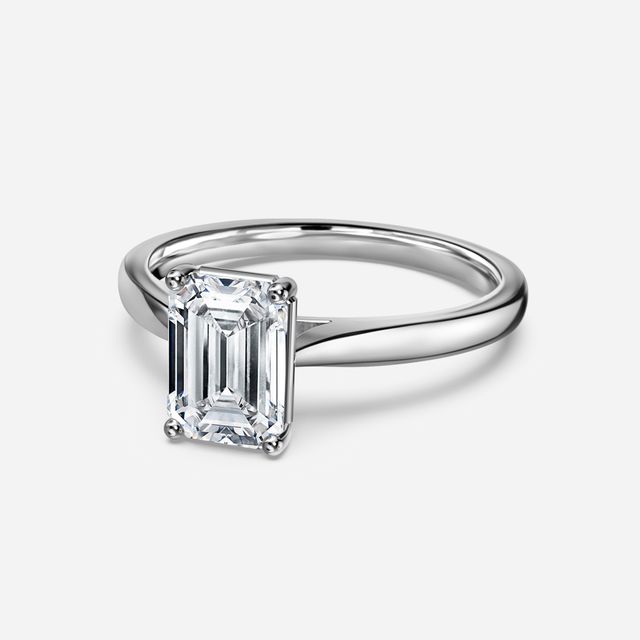 Serena White Gold Solitaire Engagement Ring