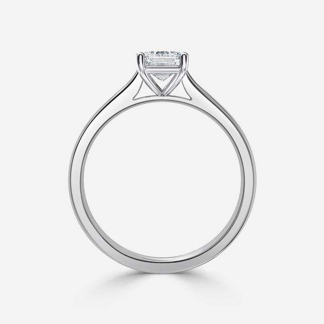 Serena White Gold Solitaire Engagement Ring