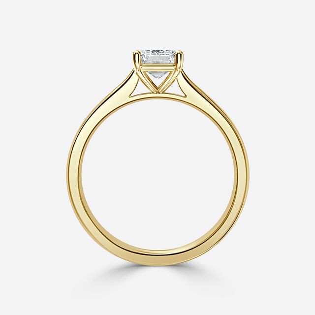 Serena Yellow Gold Solitaire Engagement Ring