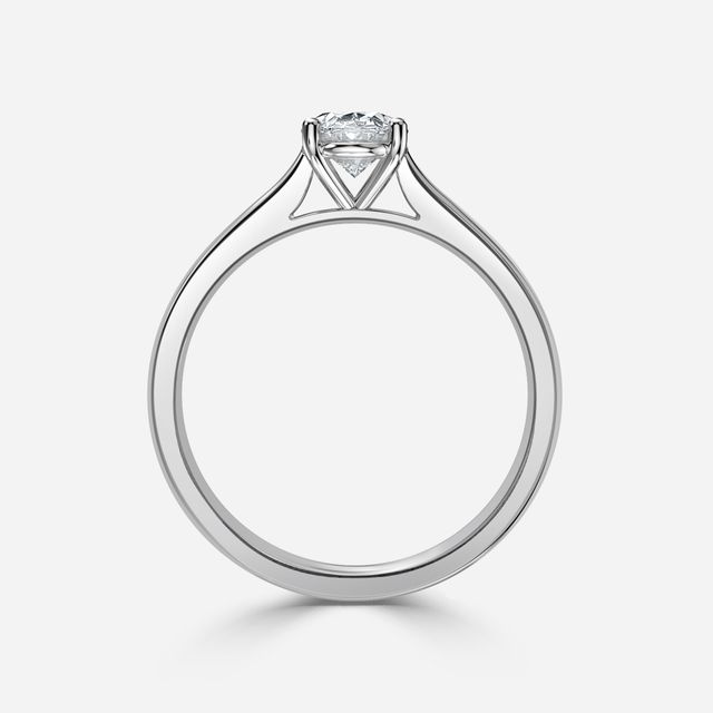 Serena Platinum Solitaire Engagement Ring