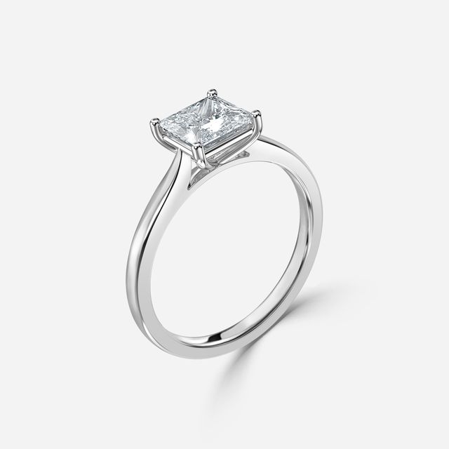 Serena White Gold Solitaire Engagement Ring