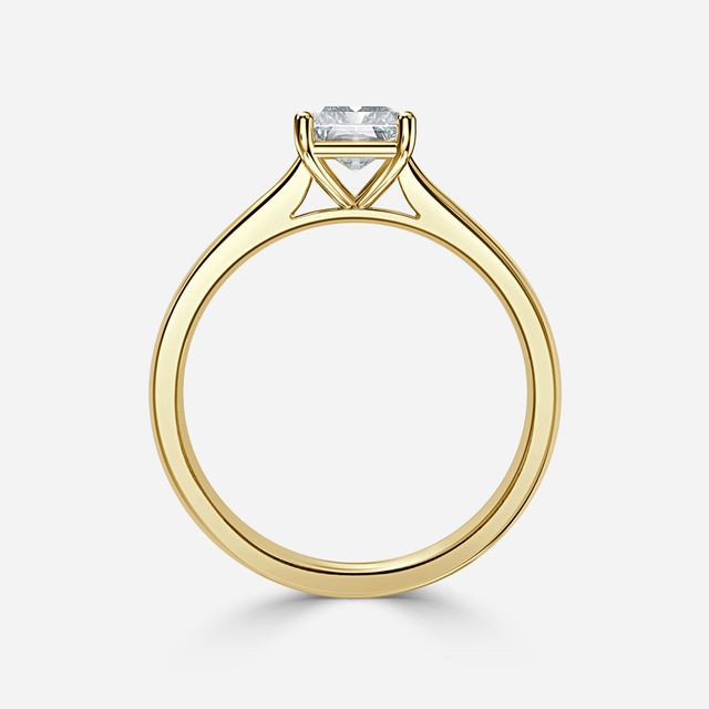 Serena Yellow Gold Solitaire Engagement Ring