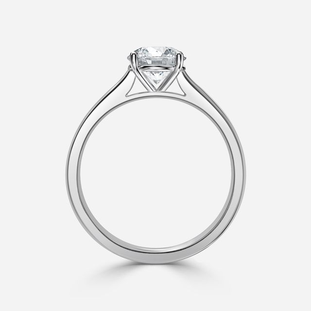 Serena Platinum Solitaire Engagement Ring