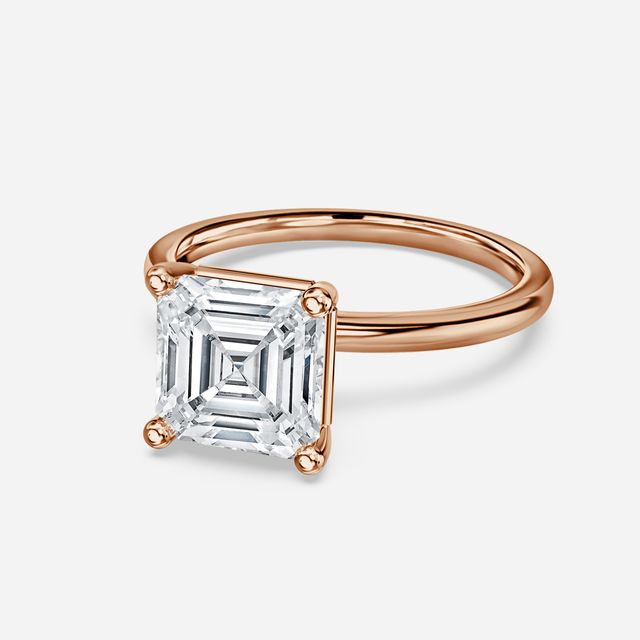 Una Rose Gold Engagement Ring