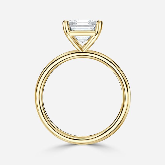 Una Yellow Gold Engagement Ring