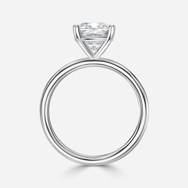 Una White Gold Engagement Ring