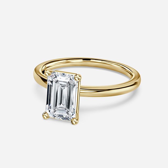 Una Yellow Gold Engagement Ring