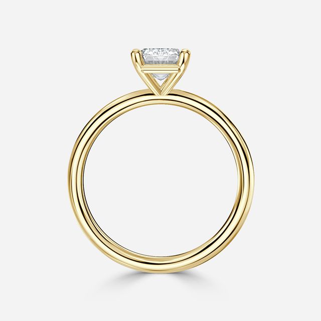 Una Yellow Gold Engagement Ring