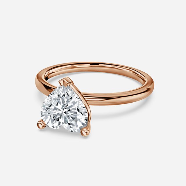 Una Rose Gold Engagement Ring