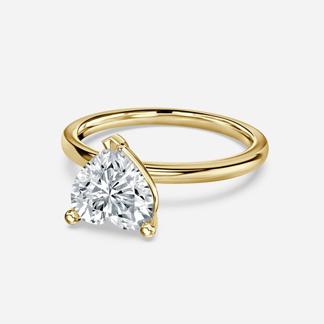 Una Yellow Gold Engagement Ring