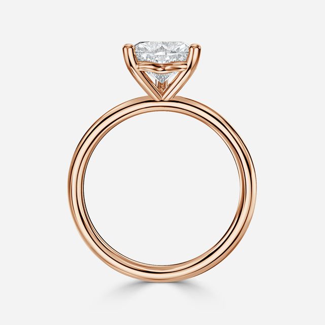 Una Rose Gold Engagement Ring