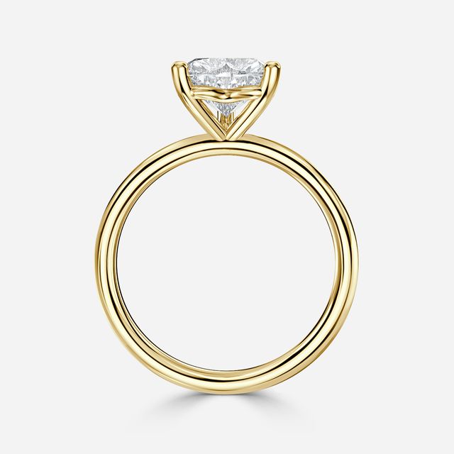 Una Yellow Gold Engagement Ring
