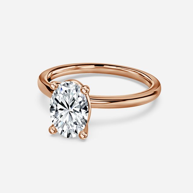 Una Rose Gold Engagement Ring