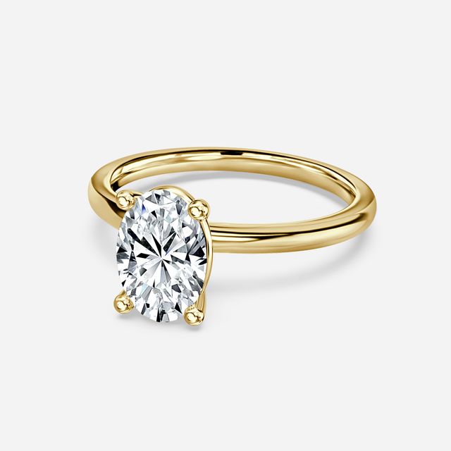Una Yellow Gold Engagement Ring
