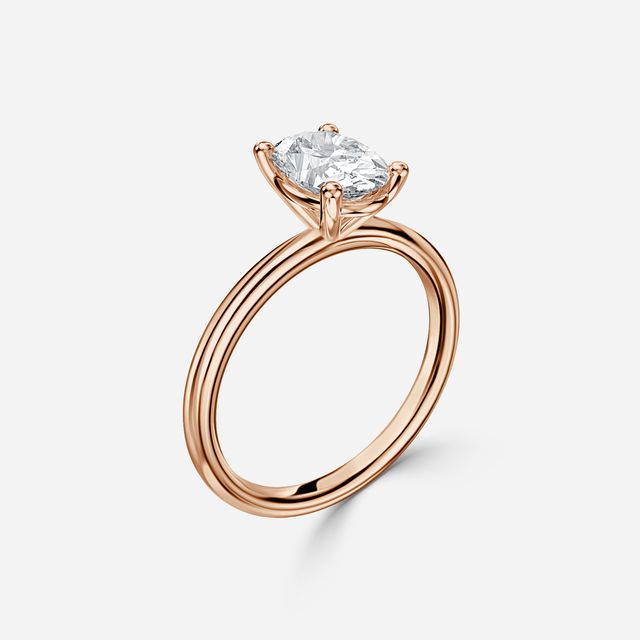 Una Rose Gold Engagement Ring