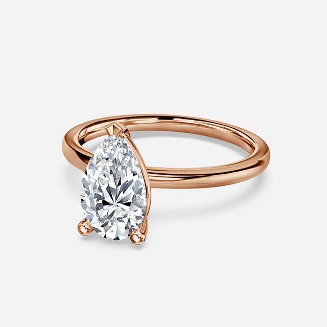 Una Rose Gold Engagement Ring