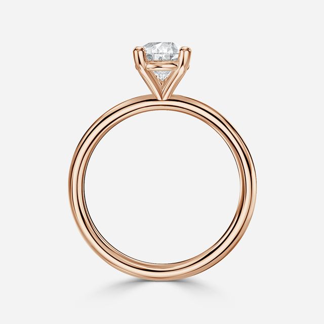 Una Rose Gold Engagement Ring