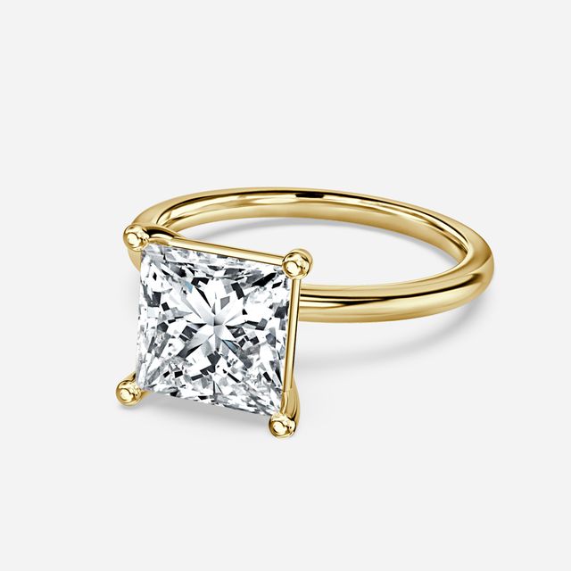 Una Yellow Gold Engagement Ring