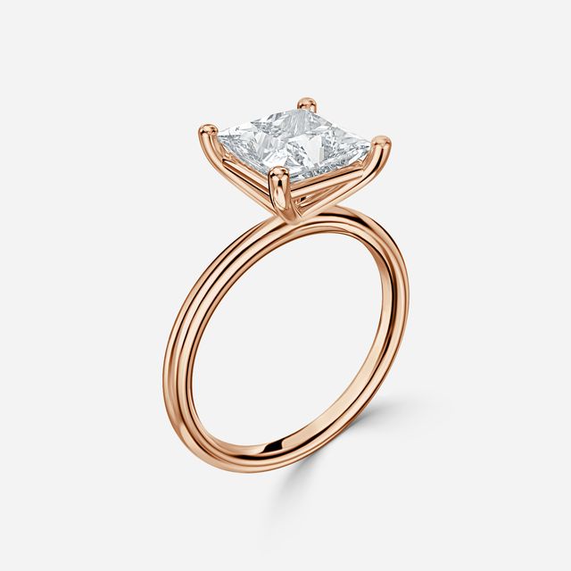 Una Rose Gold Engagement Ring