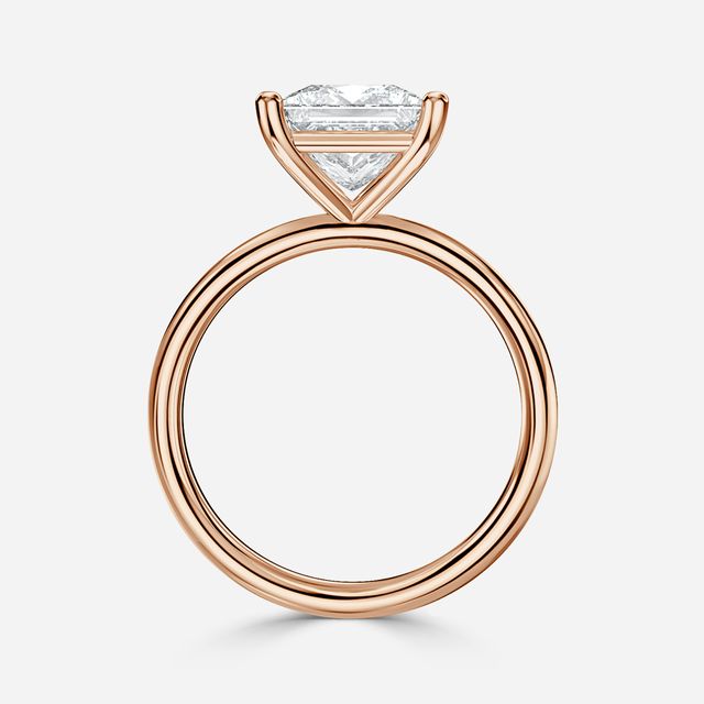 Una Rose Gold Engagement Ring