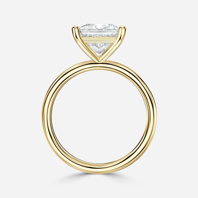 Una Yellow Gold Engagement Ring
