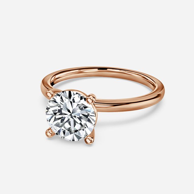 Una Rose Gold Engagement Ring