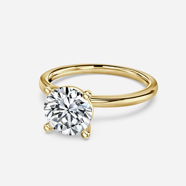 Una Yellow Gold Engagement Ring