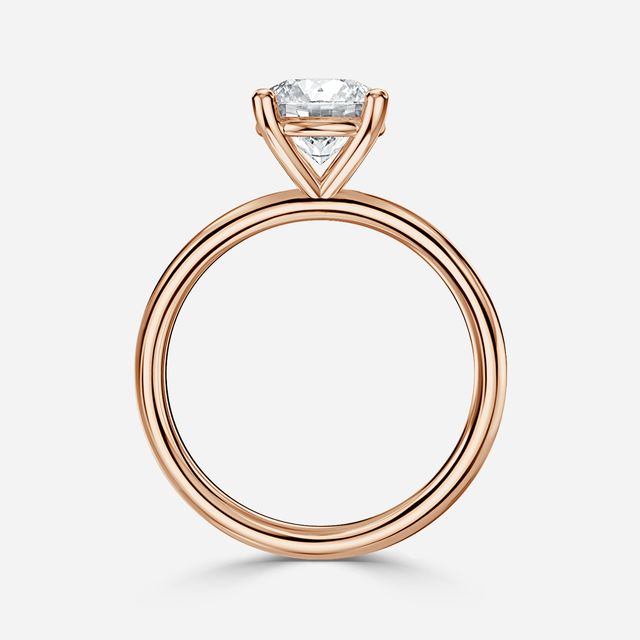Una Rose Gold Engagement Ring